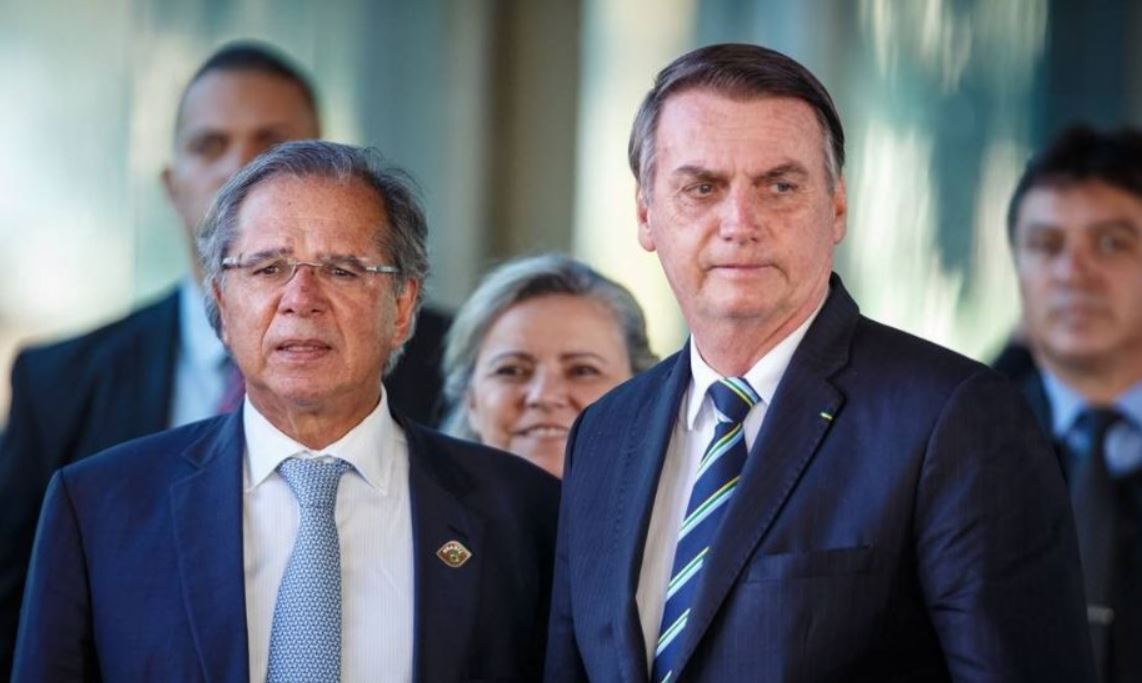 Paulo Guedes e Bolsonaro - Auxílio Emergencial