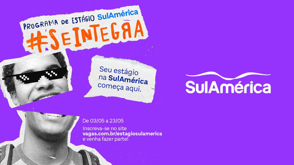 banner programa estágio SulAmérica