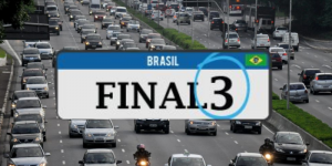 Licenciamento SP 2021 - Placa final 3