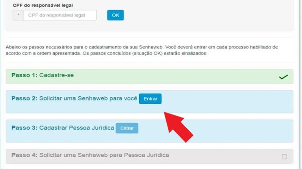 Como cadastrar senha web para emitir nota fiscal MEI em São Paulo