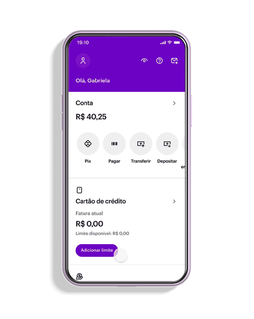 Como pedir aumento do limite de crédito Nubank