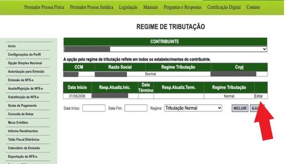 Como confirmar senha web para emitir nota fiscal MEI em São Paulo