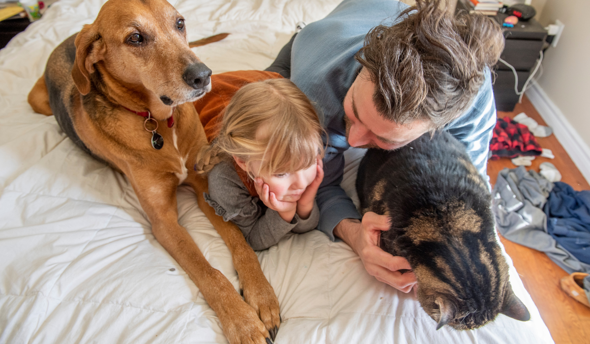 Família com Pets