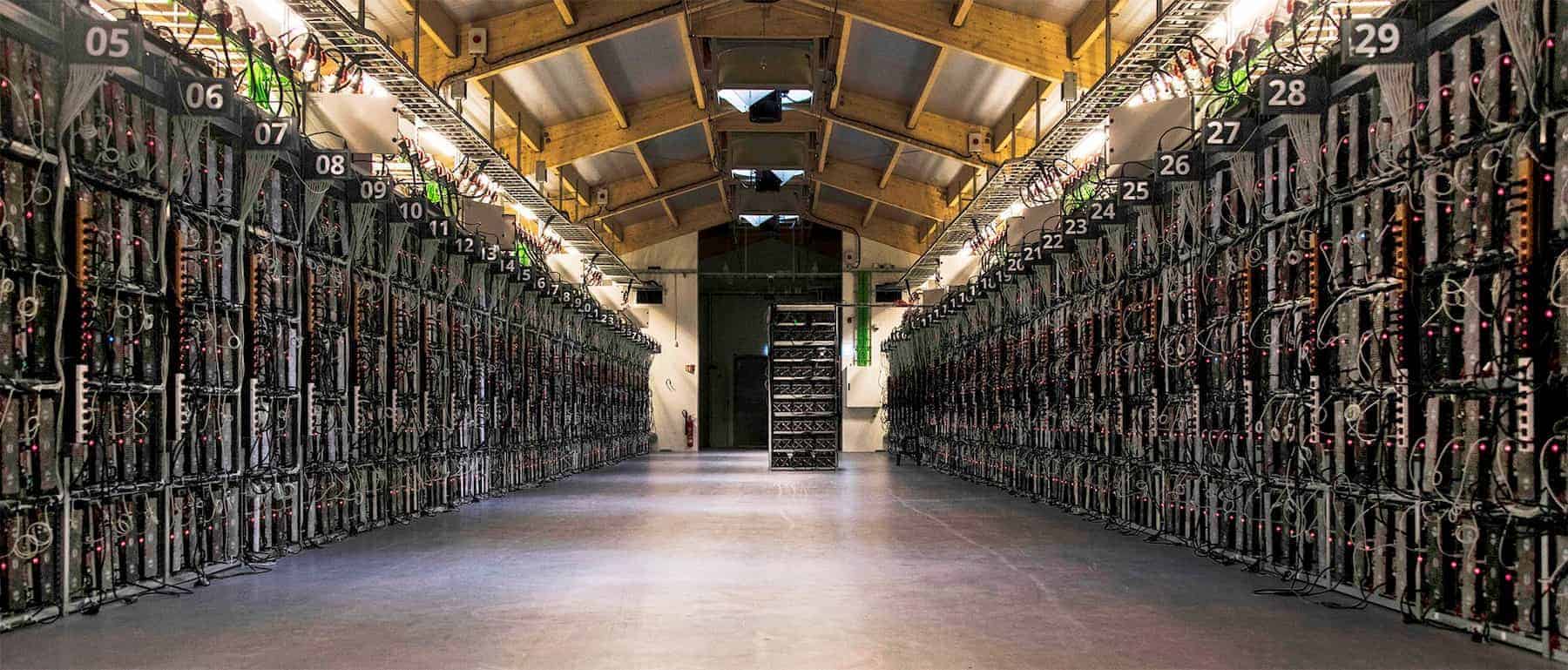 Fazenda de mineração de bitcoins