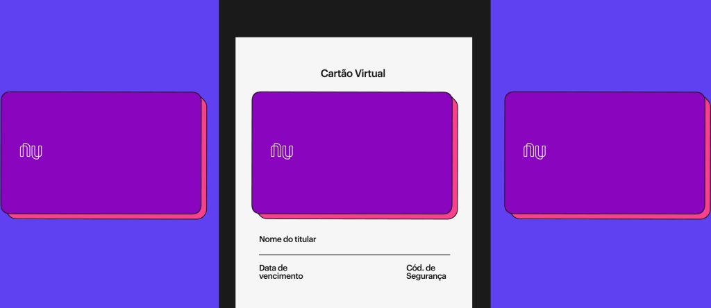 cartão de virtual nubank