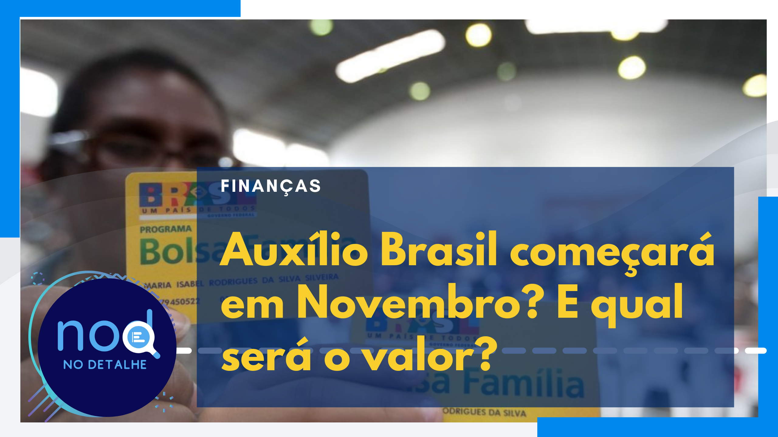 Auxílio Brasil começará em Novembro O valor já será de R$ 400