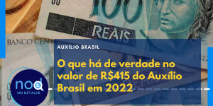 O que há de verdade no valor de R$415 do Auxílio Brasil em 2022