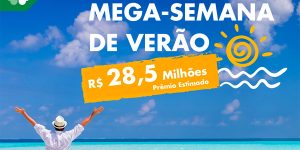 Mega-Semana de Verão: Sorteios da Caixa podem pagar mais de R$ 28,5 milhões (Imagem: Reprodução/Mega Loterias)
