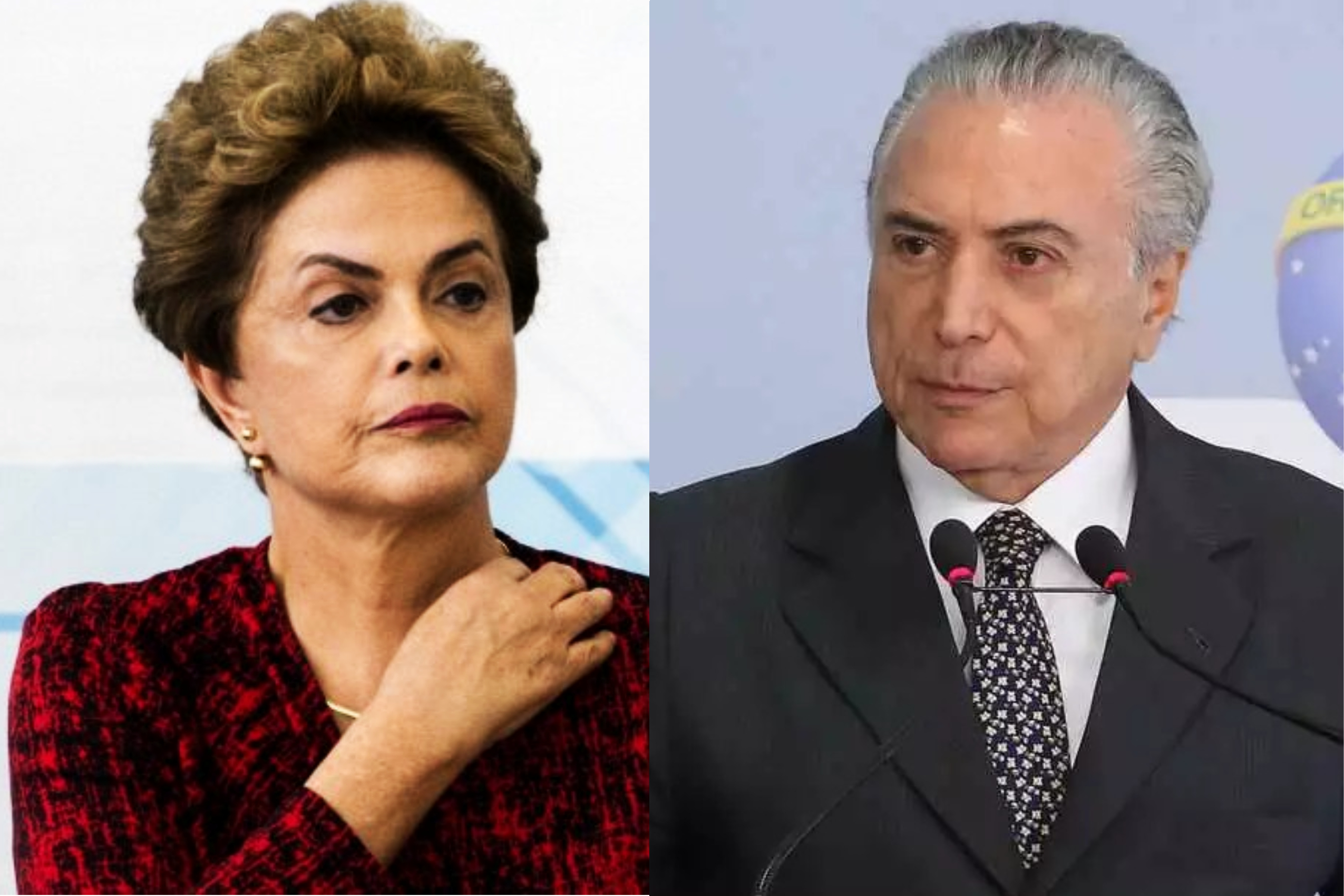Dilma chama Temer de golpista; ex-presidente rebate não merece resposta (Imagem: No Detalhe)