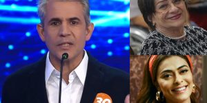 Maria da Paz D'Avila comete gafe e vira meme no debate (Imagem: Band/Wikipedia/Globo)