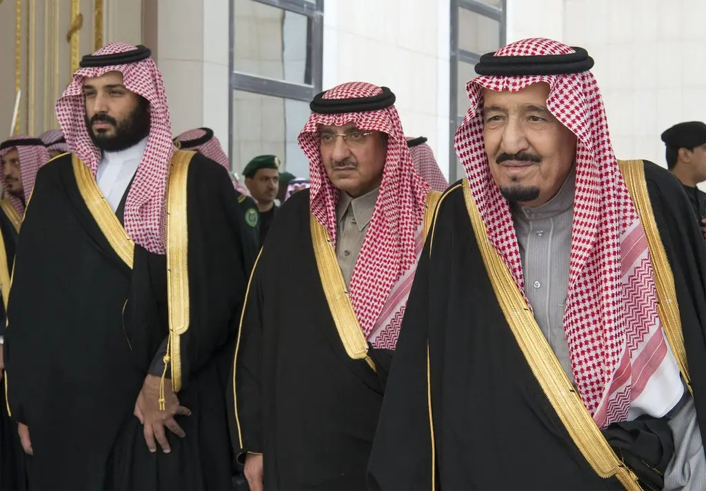 Família real da Arábia Saudita (Imagem: Reprodução/Bandar Algaloud | Saudi Royal Council)