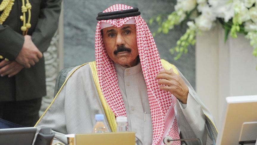 Atual Sheikh Nawaf Al-Ahmad Al-Sabah, da família real do Kuwait (Imagem: Reprodução/AA)