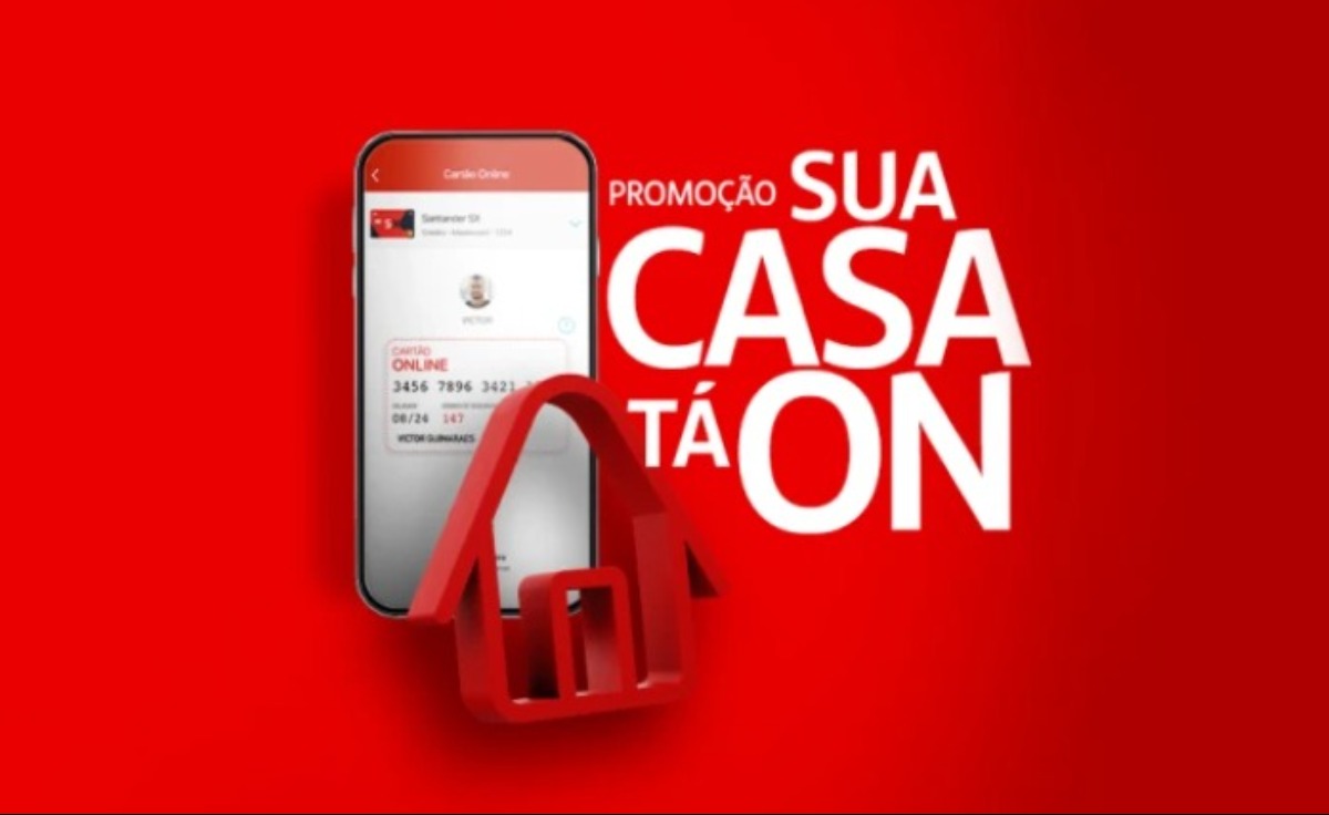 Promoção do Santander está dando UMA CASA pra quem fizer ISSO