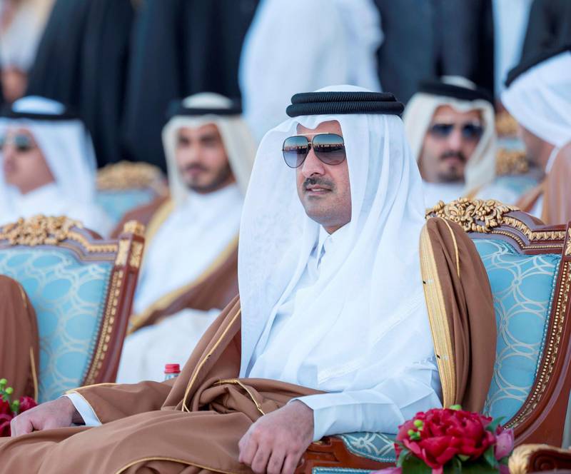 Sheikh Tamim bin Hamad Al Thani, da Família Real do Qatar (Imagem: Reprodução | Qatar News Agency/Reuters)