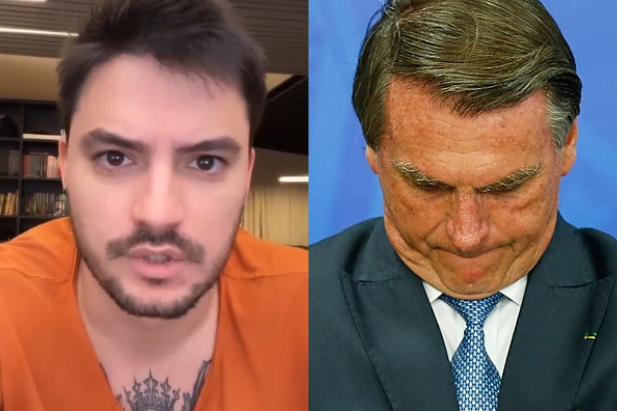 Felipe Neto desabafa contra Bolsonaro: “Tentaram me prender duas vezes por conta da minha opinião”