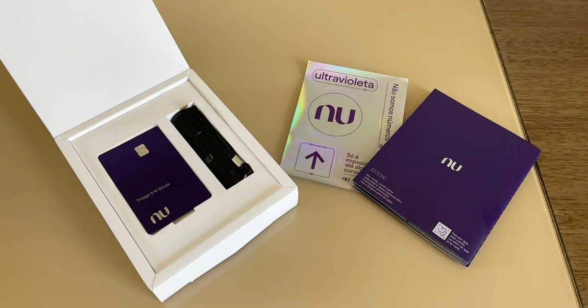 Nubank facilita acesso ao Cartão Ultravioleta com 1% de cashback; veja como solicitar