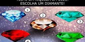 Escolha um diamante e descubra qual será sua maior RIQUEZA em 2023 CAPA