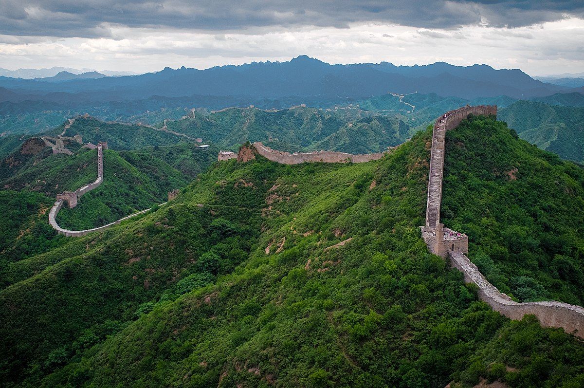 Grande Muralha da China (Imagem: Reprodução/ Wikipédia)