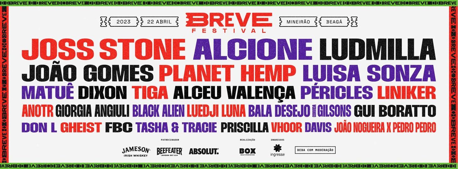 Próximo festival de música no Brasil