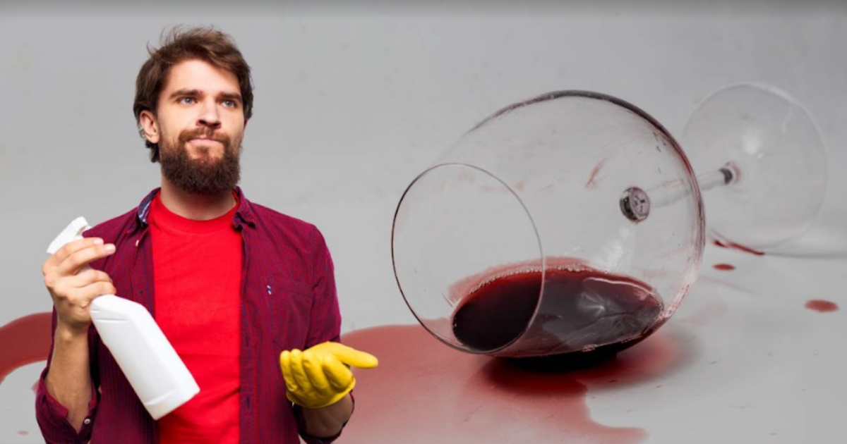 Como remover manchas de vinho dos tecidos? Essa dica caseira vai te poupar tempo e dinheiro