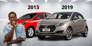 Hyundai HB20 Comfort 2013 ou 2019 Comparativo mostra evolução desse hatch compacto