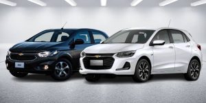 Chevrolet Onix LTZ 2017 ou 2023? Comparativo mostra evolução desse