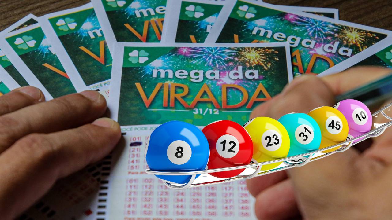 Mega-Sena da Virada 2023 números mais sorteados