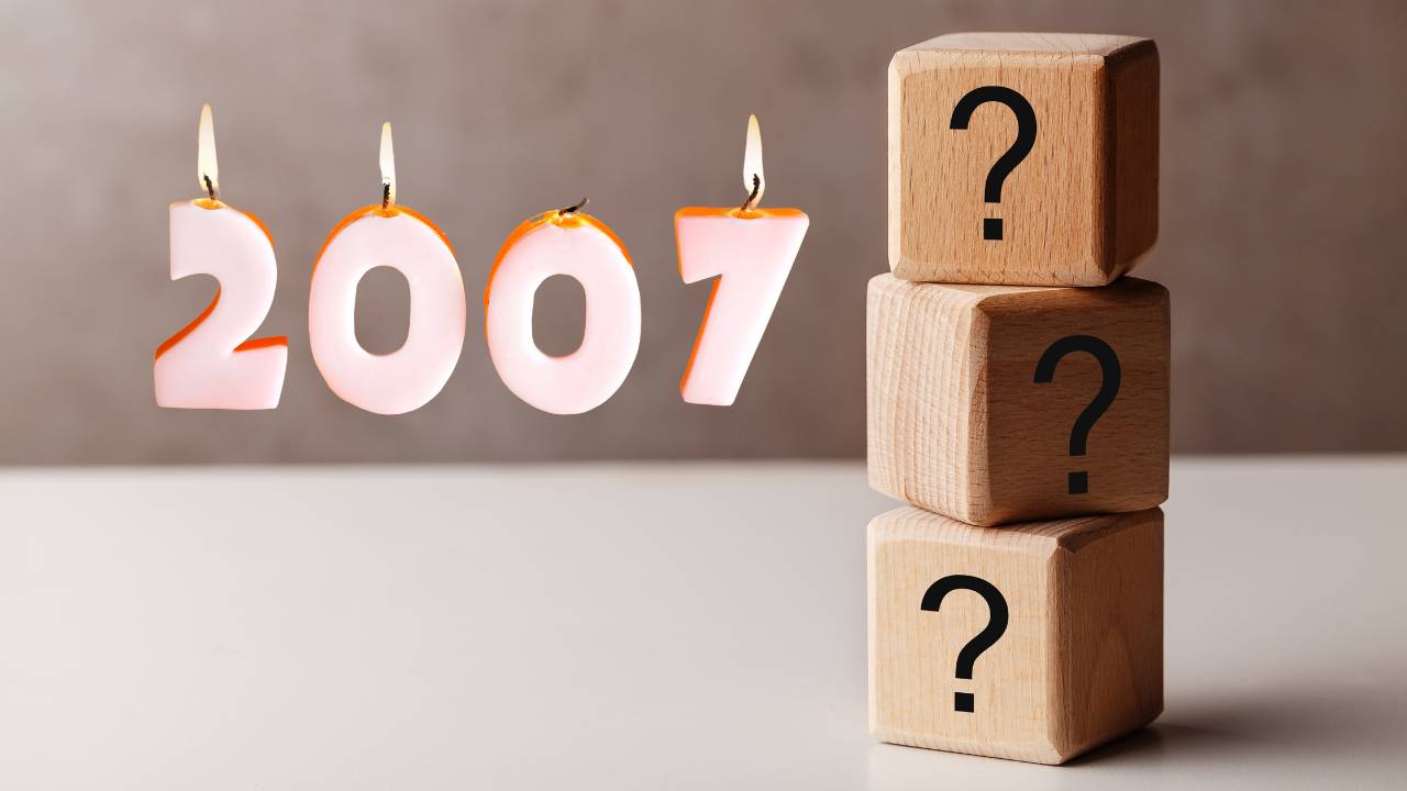 Quem nasceu em 2007 tem quantos anos em 2024?