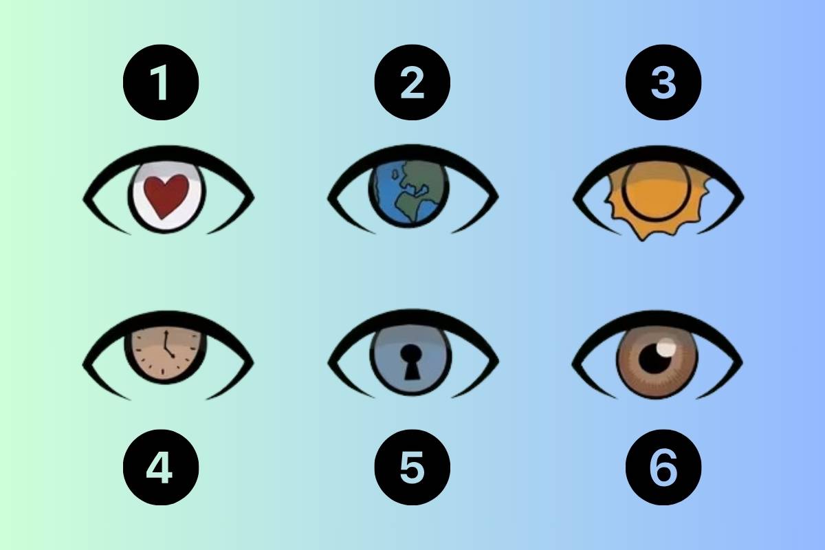 Teste de personalidade: escolha um olho e descubra como você enxerga o mundo ao seu redor